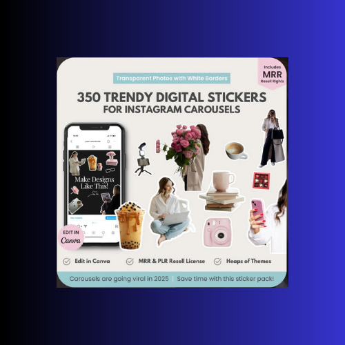 350 Trending Carousel Stickers