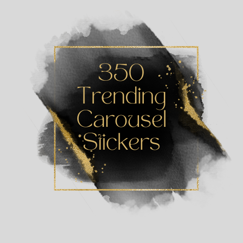 350 Trending Carousel Stickers